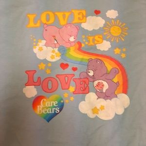 CARE BEARS womens xl tee